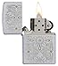 Zippo Classical Curves Pocket Lighter, Satin Chrome