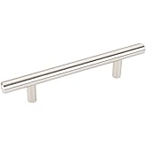 Elements Stainless Steel Naples 154SS Bar Pull, Stainless Steel, 6.06 in.
