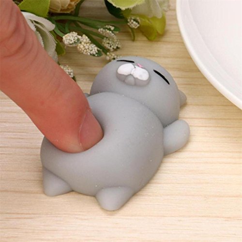 Mochi Squishy Decompression Toys, FEITONG 3pcs /4pcs /5pcs /10pcs Medium Mini Soft Squishy Toys (3pcs) - Thumbnail 2