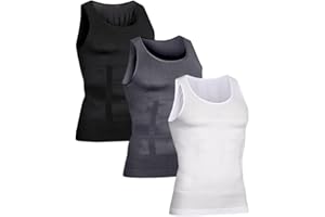 LOOPYAURA SelureWear Shaping Tank Men 2.0, 2025 Breathable Invisible Compression Shirts Shaper Vest for Men Build Perfect Body