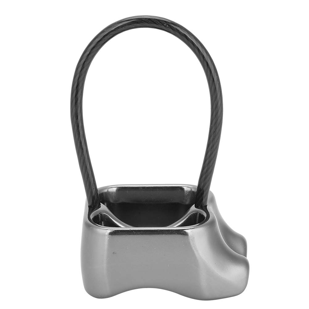 Dioche Climbing Belay Device, Outdoor Rock Climbing Rappel Belay Equipment Down Device Protector Downhill Descent Control Kit