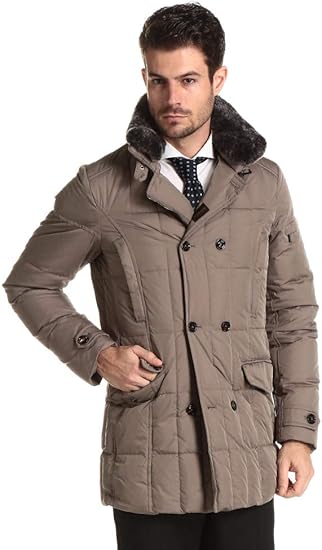 Amazon ムーレー Moorer 取り外し 襟裏ファー ダブル ダウン ジャケット Morris Km2 Beige Mrmorriskm2 並行輸入品 コート ジャケット 通販