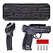 RSC Magnetic Gun Mount (43lbs Capacity) Gun Magnet For Your Car Or Home, Handguns, Pistols, Firearms, Shotguns, Rifles & More | Concealed Holder For Truck, Wall, Desk, Vault (1 Pack, Black)