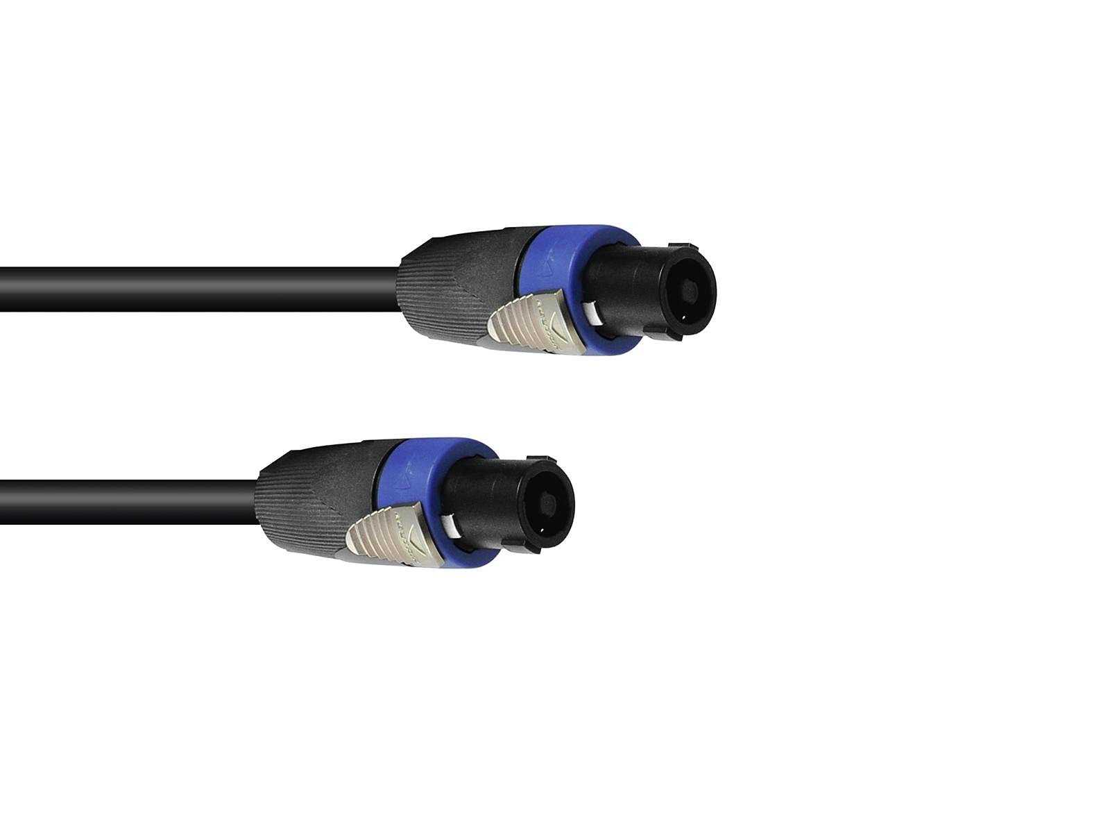 PSSO Speakon Speaker Cable 4 x 2.5 mm 5 m Black Speaker Cable