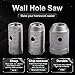 HOHXEN 30 40 50mm SDS Plus Shank Carbide Tip Hole Saw Drill Bit + Shaft Cutter Wall Drill For Brick Stone Concrete Cement