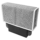 LIKENNY ダストカバー ゲーム機用 専用設計 オックスフォードナイロン製 収納時・ドック設置時の傷やほこり防止 ブラック(グレー)