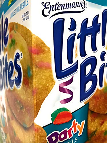 Entenmann's | Little Bites | Party Cakes | 20 Pouches 80 Muffins | 4 Muffins in each Pouch | Delicious | Yummy | Tasty | Net WT 2 LB 1 oz (936g) | 1 Box | - Thumbnail 6