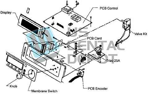 NEY CERAMPRESS - Service Valve Assembly - CCFii/Q-200 - # 9494030 [ 102910 Us Dental Depot