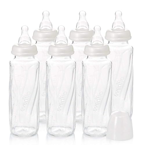 Evenflo Feeding Glass Premium Proflo Vented Plus Bottles for Baby, Infant  and Newborn - Helps Reduce Colic - Clear, 8 Ounce, 6 Bottles in Kenya |  Whizz Bottles