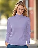UltraSofts by National Women's Turtleneck Full Sleeve Top