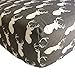 Danha Premium Fitted Cotton Crib Sheet With Deer Print – Standard Crib Mattress Size – Toddler, Kids Bedding – Woodland Animals Nursery Décor Theme – Ideal Baby Shower Gift For Infant Boys Or Girls