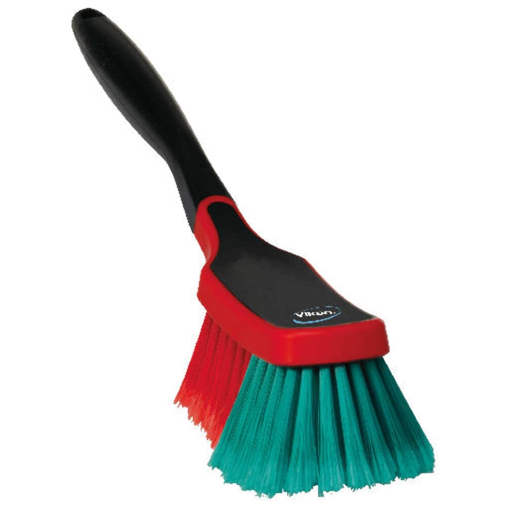 Vikan 525252 Vehicle Brush, Wheel Brush, Soft/Split, Black, 290 mm Length, 70 mm Width, 100 mm Height, Packaging may vary