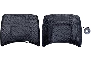 Advanblack Tour Pack Liners, Black Thread Stitching Liner King Tour Pack
