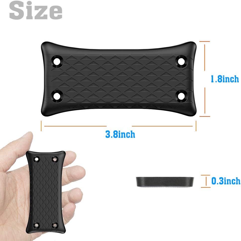 2-Pack Gun Magnet Mount, 50 Lbs Rating, Rubber Coated Gun Holder for Pistol, Handgun, Shotgun, Rifles, Revolvers, Safe, Hunting, Firearm Accessories, Using in Car, Truck, Wall, Desk, Vehicle and Home : Sports & Outdoors