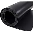 TORRAMI Neoprene Rubber Sheet Roll 1/8 (.125) Inch Thick x 12 Inch Wide x 48 Inch Long for DIY Gaskets, Pads, Seals, Crafts, Flooring,Cushioning of Anti-Vibration, Anti-Slip