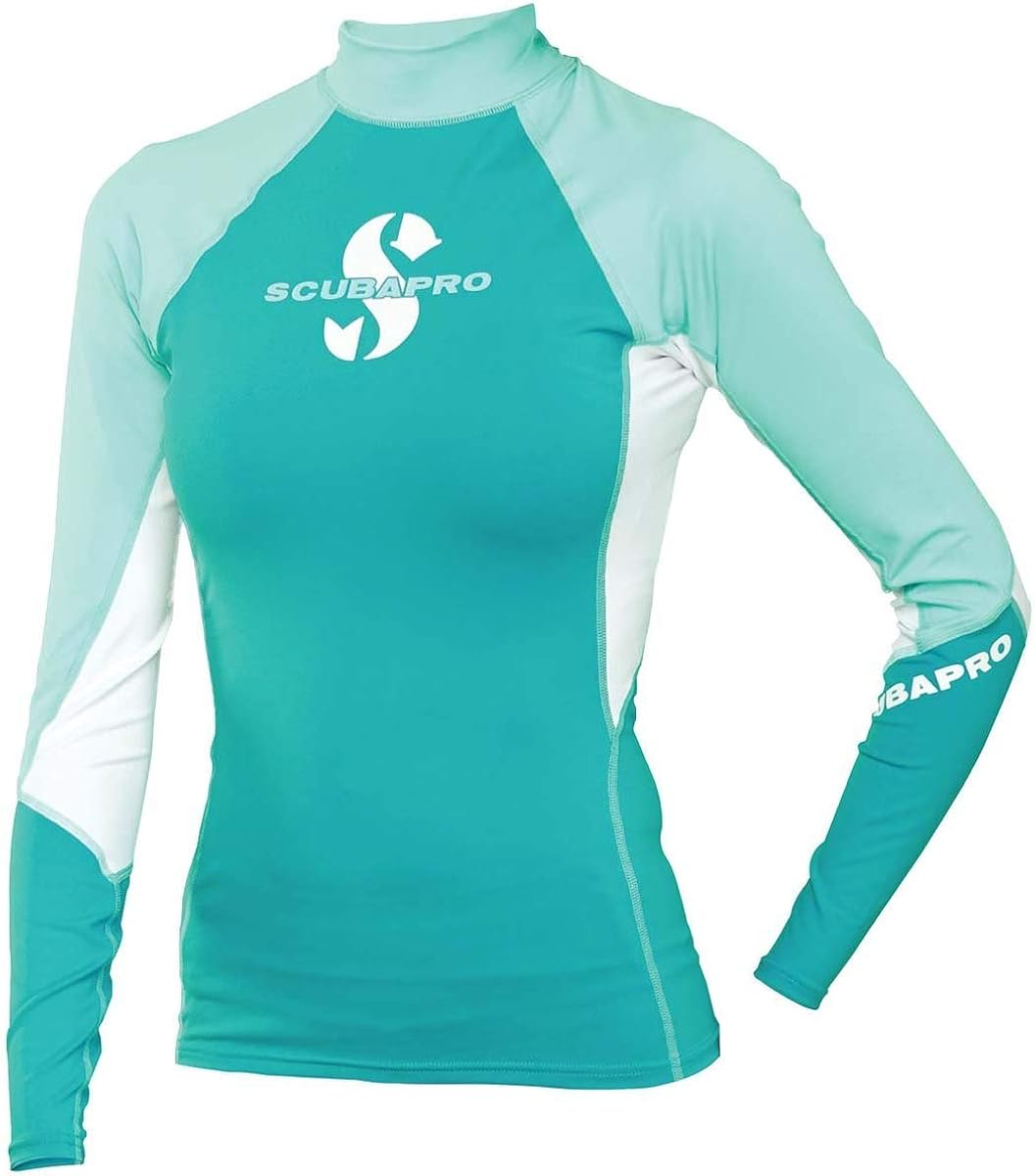 SCUBAPRO TFlex Womens Long Sleeve Rash Guard UPF80 Boating & Sailing Women