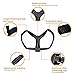 Posture Corrector Brace for Men & Women - Adjustable Upper Back Brace for Clavicle Support - Helps with Spine Alignment - Eliminates Slouching - Universal