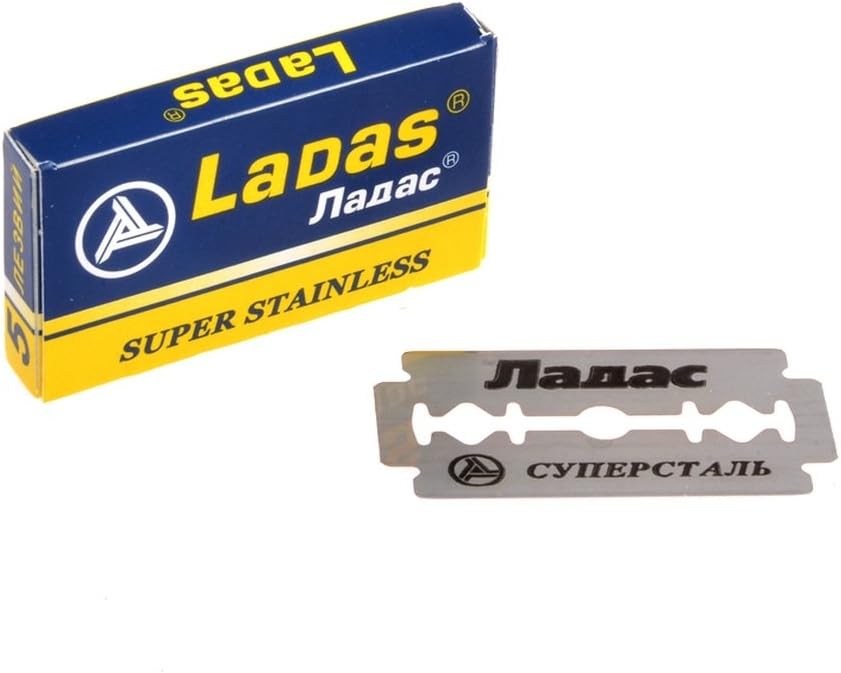 Super Stainless Double Edge Blades 10 Blades by Ladas