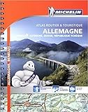 Michelin Road Atlas Germany, Benelux, Austria, Switzerland, Czech Republic- Michelin Tourist and Motoring Atlas (Multilingual Edition) by 