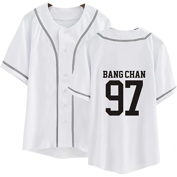 アイドル UNIFORM T-SHIRT bangchan UNIFORM SHIRT - Bang Chan / Stray Kids『Stray Kids World