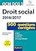 QCM DCG 3 - Droit social 2016/2017 - 4e éd. - 500 questions corrigées: 500 questions corrigées (2016-2017) (Express DCG) (French Edition) by 