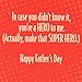 Hallmark Father's Day Card (Marvel Spider-Man Lenticular Motion)