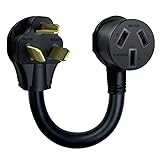NEMA 10-30P Dryer Male to 10-50R Electrical Stove
