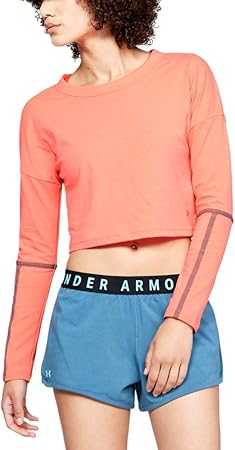 under armour crop top long sleeve