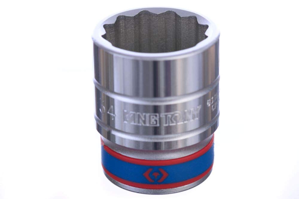 KING TONY 633034M Socket 3/4" Bi-Hexagonal 34mm for DIYers & Professionals, Designed for Repair and Installation tasks, 34mm