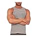 America Wear Unisex-adult Russian Navy Stripe Summer Tank Top