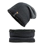 LiPing Winter Yarn Rhombus Fleece Knitted Wool Hats