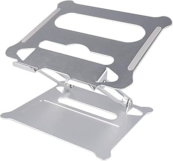 Amazon Com Laptop Stand Adjustable Laptop Stand Laptop Riser Portable Foldable Desktop Laptop Stand Laptop Computer Stand Compatible With 10 To 17 Inch Pc Notebook Tablets Office Products