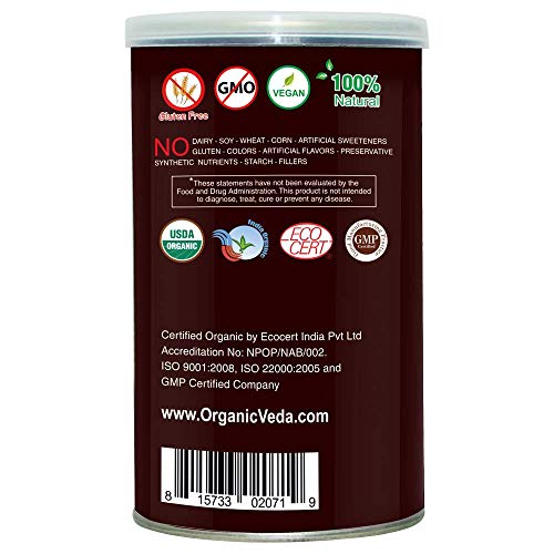 Organic Veda Turmeric Golden Tea Infusion 14 Tea Bags - Helps to Improve Mobility and Joint Health, Organic Blend of Cardamom, Cinnamon, and Ginger with the Sweetness of Stevia Leaf