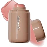 Cream Blush stick, Natural-Looking Matte Finish Makeup Blush stick, Hydrating Long Lasting Lightweight Blendable Blush for cheeks (#4 Neutal Peach, 1 PC)