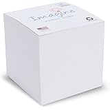Amazon.com : EARTHCUBE Pen Pal Blank White (Pen Hole) 3.5 Inch Note ...