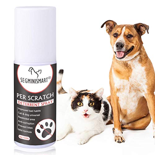 SEGMINISMART Cat Scratch Deterrent Spray, Cat Training Spray, Cat