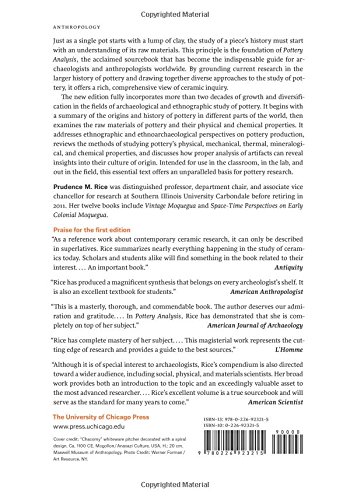Pottery Analysis Second Edition A Sourcebook