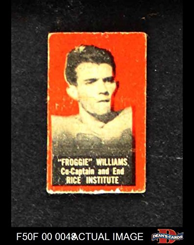 1950 Topps Felt Backs # 96 Froggie Williams (Football Card) Dean's Cards 4 - VG/EX