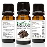 Biofinest Agarwood (Oud) Essential Oil - 100% Pure Therapeutic Grade - Best For Aromatherapy - For Meditation, Spiritual Tranquility - FREE E-Book (10ml)
