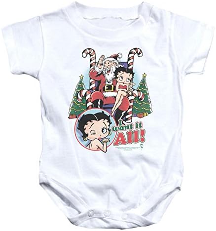 Infant: Betty Boop- I Want It All Onesie Infant Onesie 1 x 1in