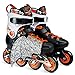 YuQi Shoe Wings Bat Glitter for Kids,Adults Shoe Accessory Fashion Your Life (Silver Glitter Bats)