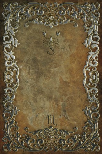 Monogram Scorpio Notebook: Blank Diary Journal Log Notebook (Monogram Rustic 150 Lined) (Volume 78) by N.D. Author Services