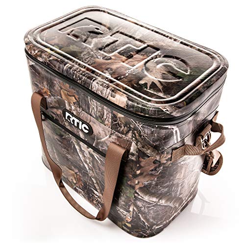 RTIC Soft Cooler 40, Camo, Insulated Bag, Leak Proof Zipper Pricepulse