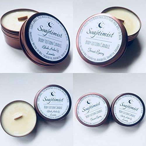 Lotion Candle, Body Lotion, Natural Soy Wax Candle, Shea