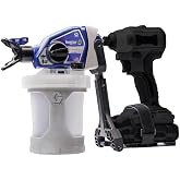 Graco 26D360 TrueCoat 360 Drill‑Powered Paint Sprayer | Sprays &amp; Stain with No Thinning| Use Your Own Drill | Includes FlexLiner Bags, Spray Tips, Funnel &amp; Strainer | Ideal for DIY Projects