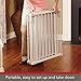 Toddleroo by North States - 3 In 1 Metal Superyard Baby Play Yard: 8 Panel Playpen, Gate, or Extra Wide Fence - Encloses Up to 19 Square Feet - 30 Inches Tall - Taupe