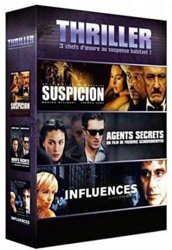 Thriller - Coffret - Suspicion + Agents Secrets + Influences - Pack
