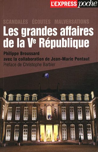 Les  grandes affaires de la Ve République