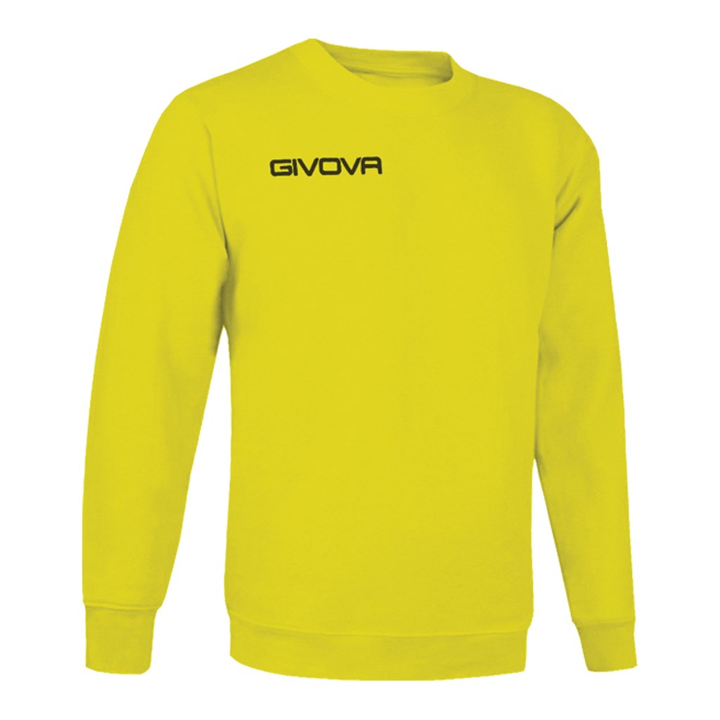 Givova, round neck shirt givova one, yellow, 3XS