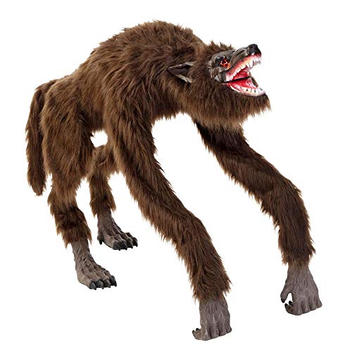 Home Accents Holiday 63 in. Animated Crouching Fur Werewolf - Want It All